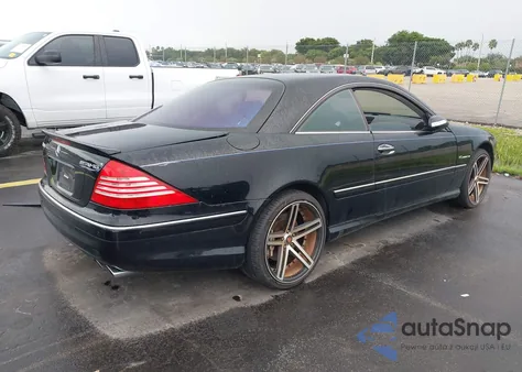 2003 Mercedes-Benz Cl 55 Amg z USA, uszkodzony, nr VIN WDBPJ74J43A035192